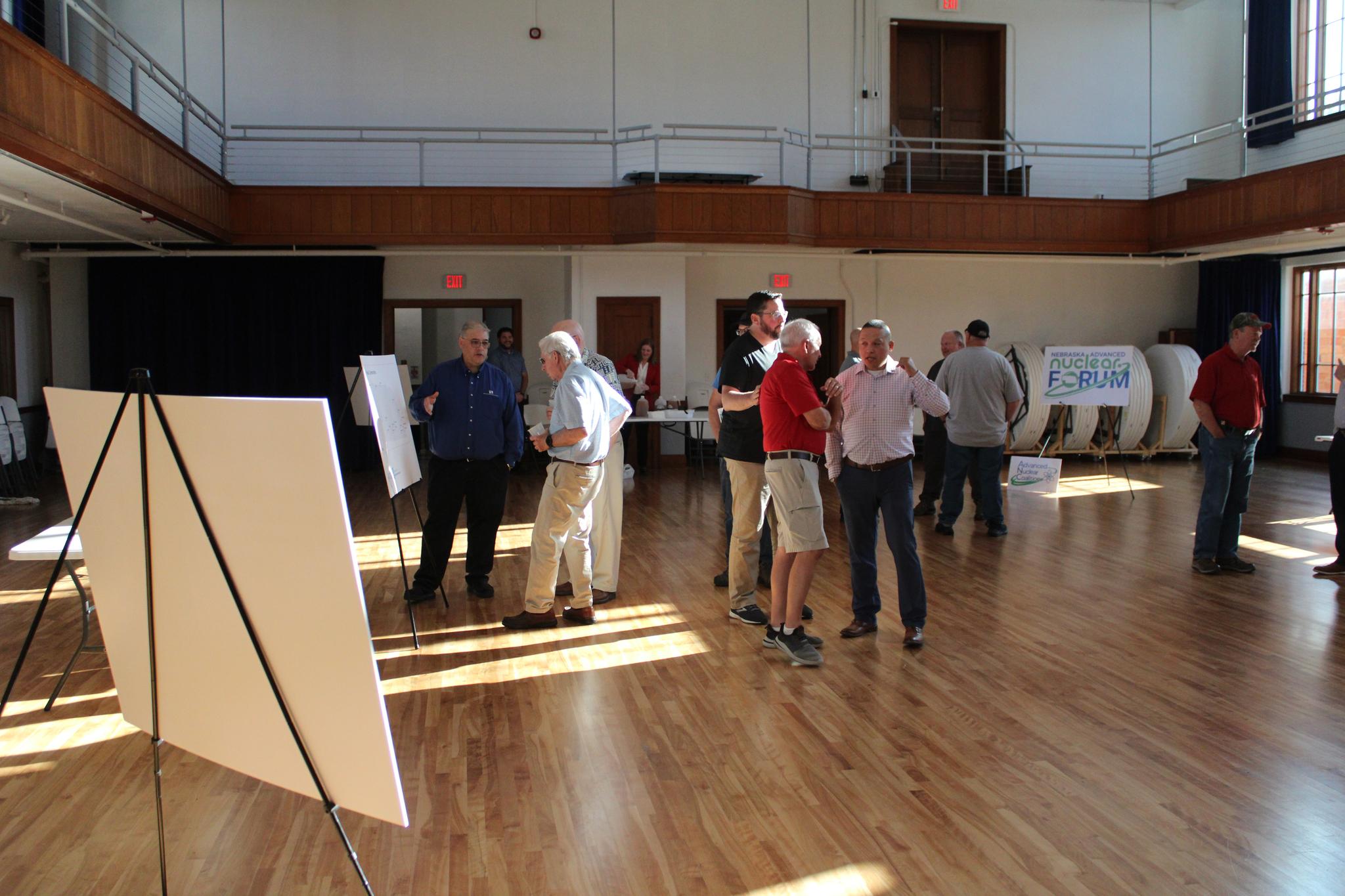 Next generation nuclear power open house in Nebraska City